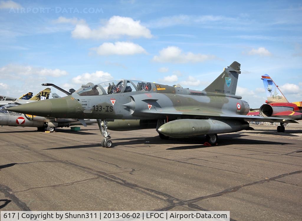 617, Dassault Mirage 2000D C/N 415, Used as static aircraft during LFOC Open Day 2013