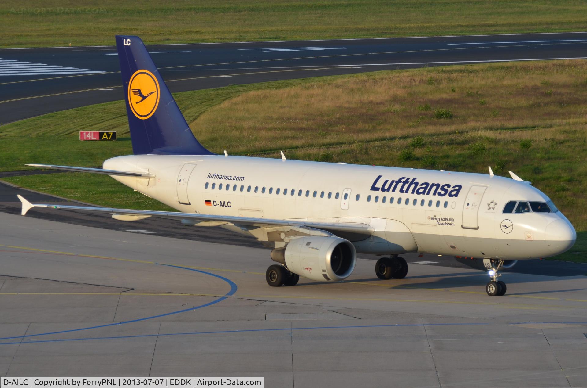D-AILC, 1996 Airbus A319-114 C/N 616, LH A319 arrived