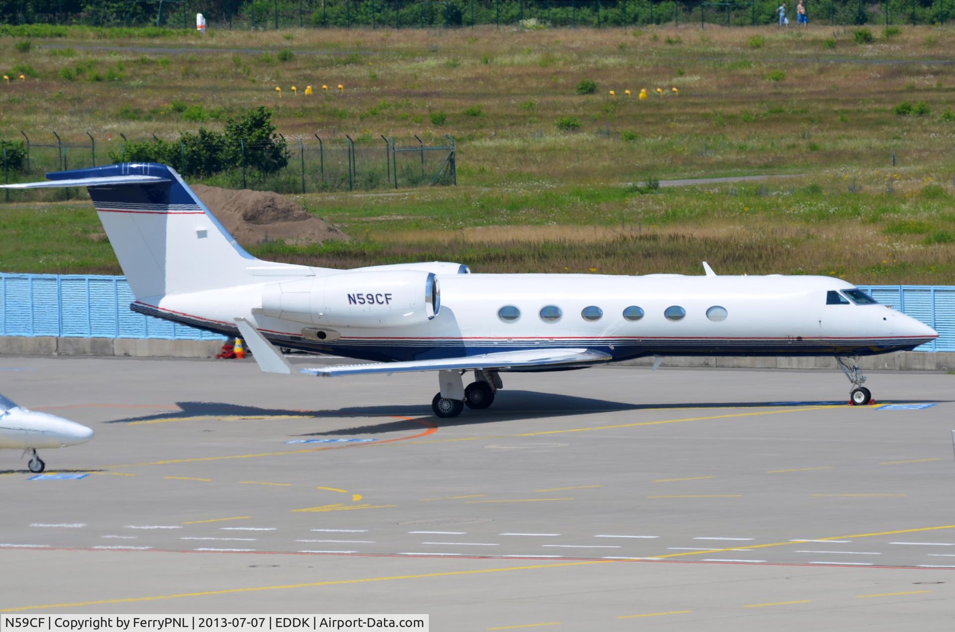 N59CF, 2007 Gulfstream Aerospace GIV-X C/N 4097, This G4 is a regular in CGN