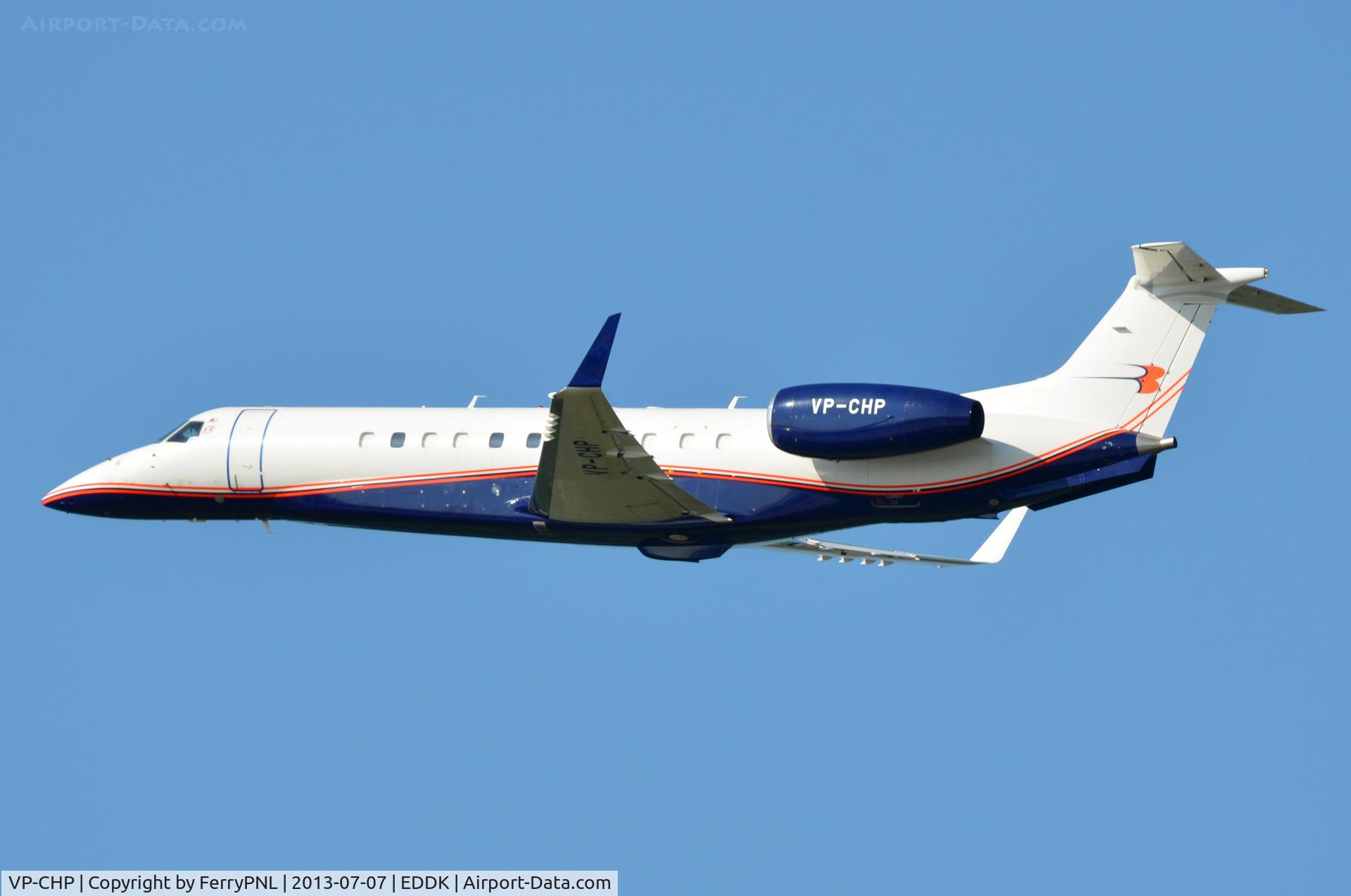 VP-CHP, 2004 Embraer EMB-135BJ Legacy C/N 14500802, Rubens Barrichello departing CGN in his ERJ135L