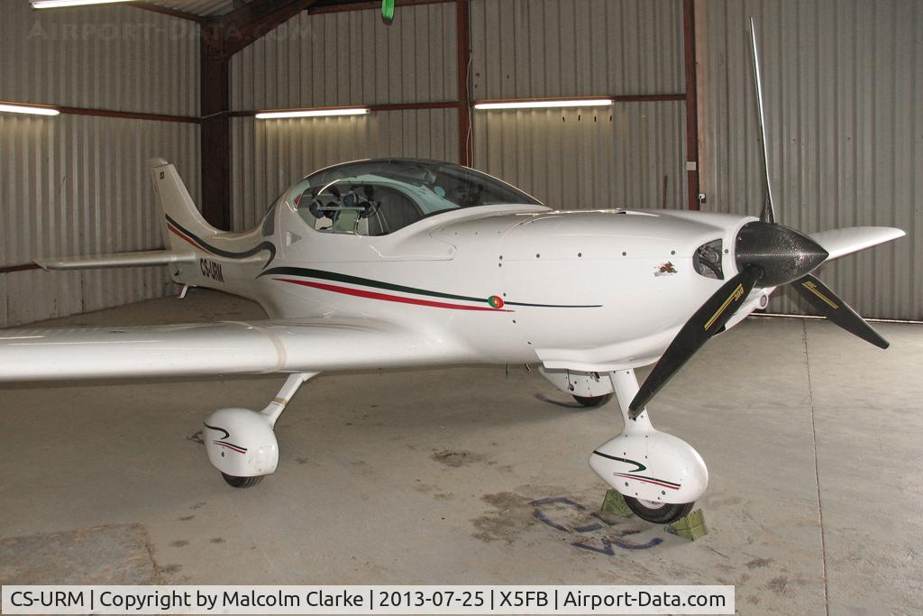 CS-URM, 2008 Aerospool WT-9 Dynamic 15-430 C/N K14/2008, Aerospool WT-9 Dynamic 15-430. Owned by the Portuguese Consul to Belgium and briefly hangared at Fishburn Airfield. July 2013.