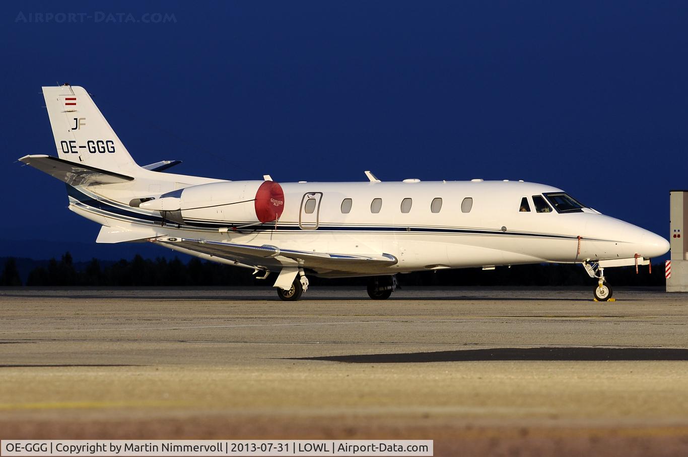 OE-GGG, 2009 Cessna 560XL Citation XLS+ C/N 560-6013, JetFly