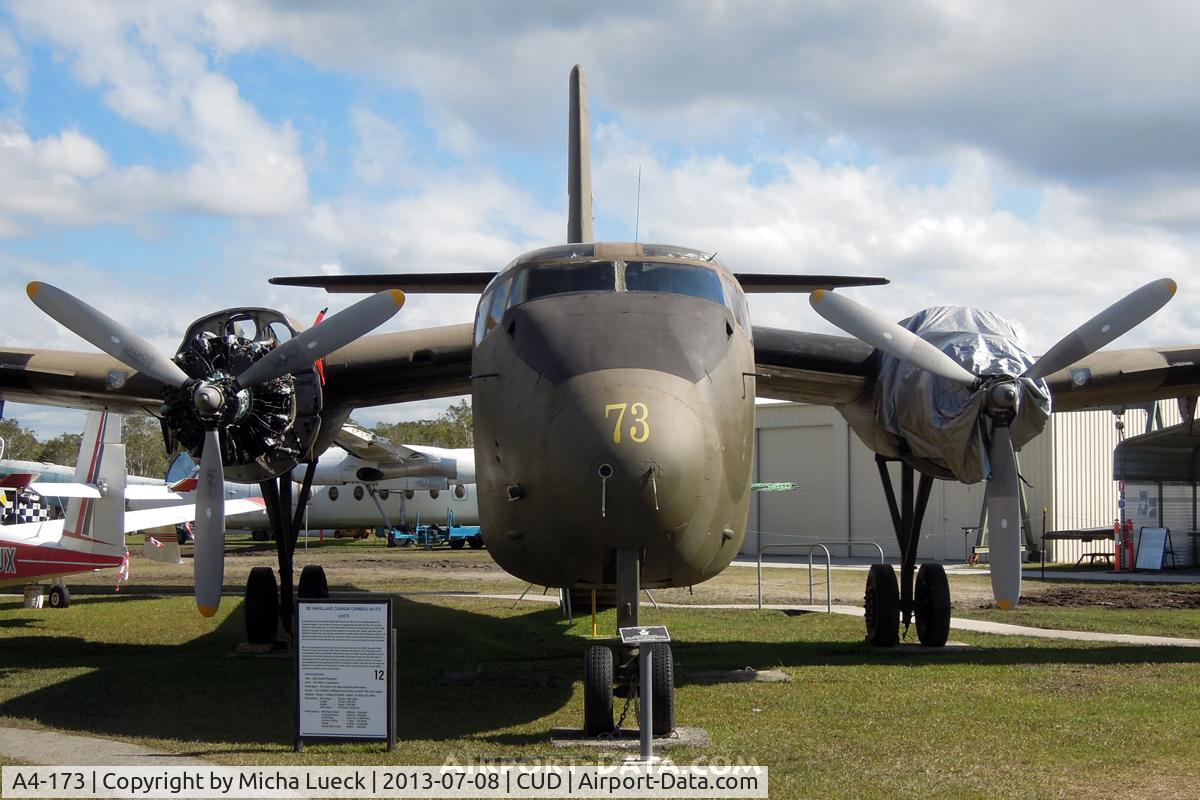 A4-173, 1964 De Havilland Canada DHC-4A Caribou C/N 173, At the Queensland Air Museum, Caloundra