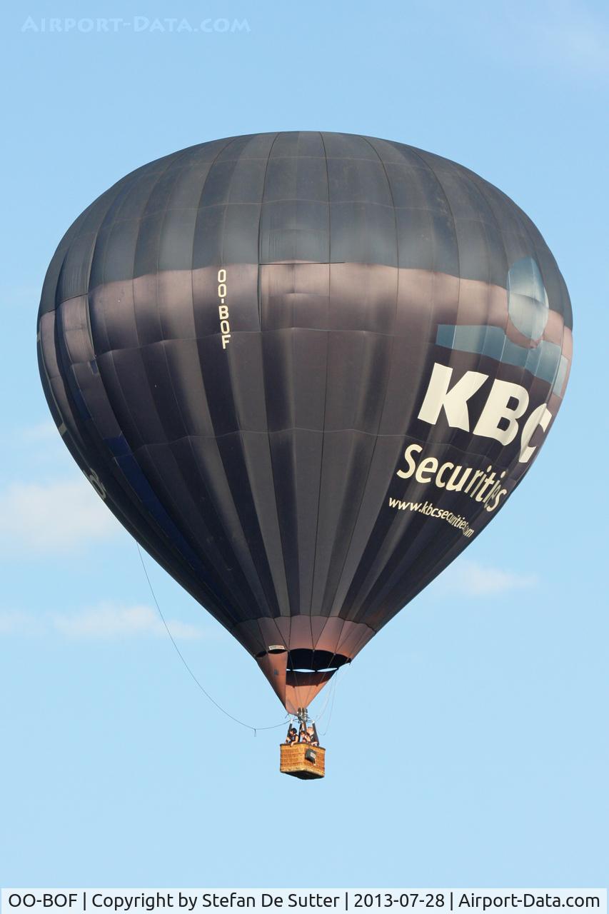 OO-BOF, 2001 Cameron N-160 C/N 10070, Balloon meeting Eeklo 2013.