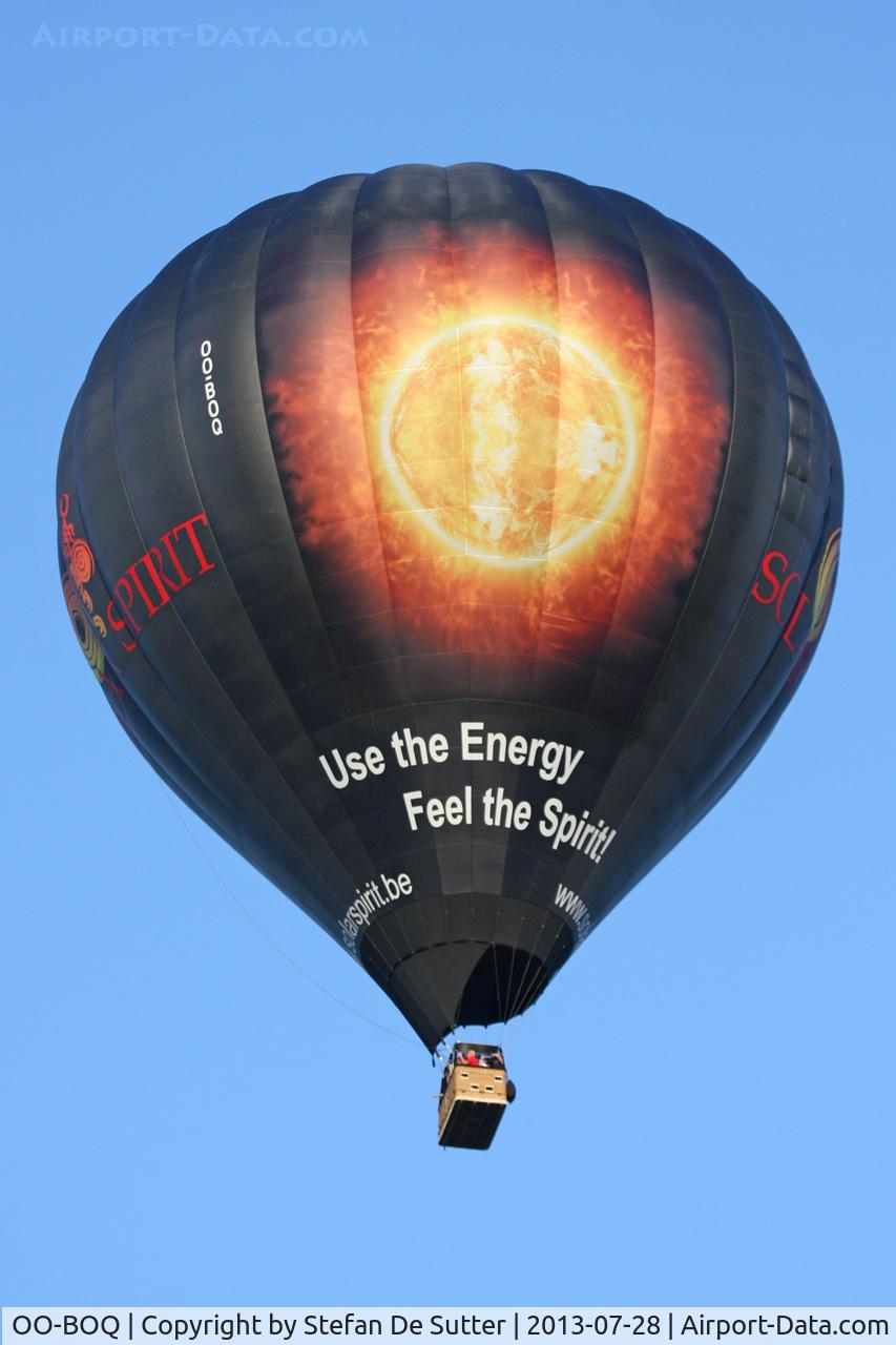 OO-BOQ, 2012 Kubicek BB-70Z C/N 940, Balloon meeting Eeklo 2013.