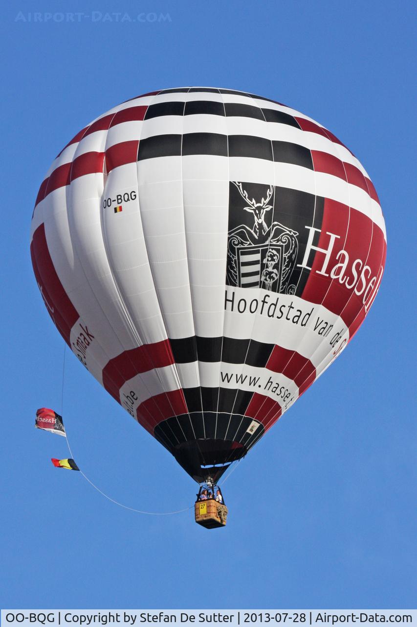 OO-BQG, 2007 Schroeder Fire Balloons G.34/24 C/N 1228, Balloon meeting Eeklo 2013.