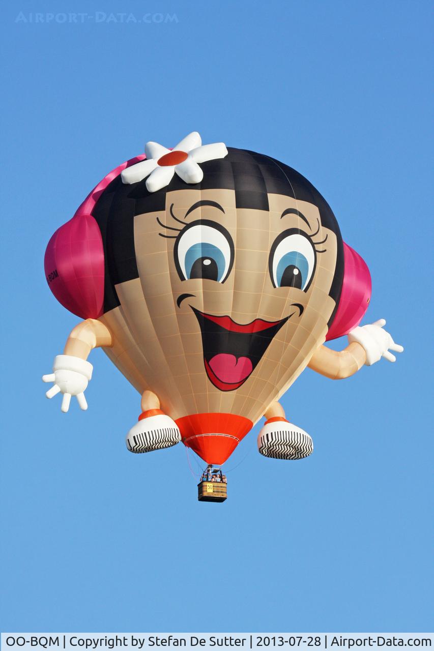 OO-BQM, 2002 UltraMagic M-130 C/N 130/33, Balloon meeting Eeklo 2013.