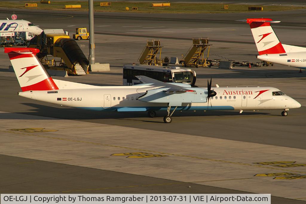 OE-LGJ, 2005 De Havilland Canada DHC-8-402Q Dash 8 C/N 4104, Austrian Airlines Dash 8-400