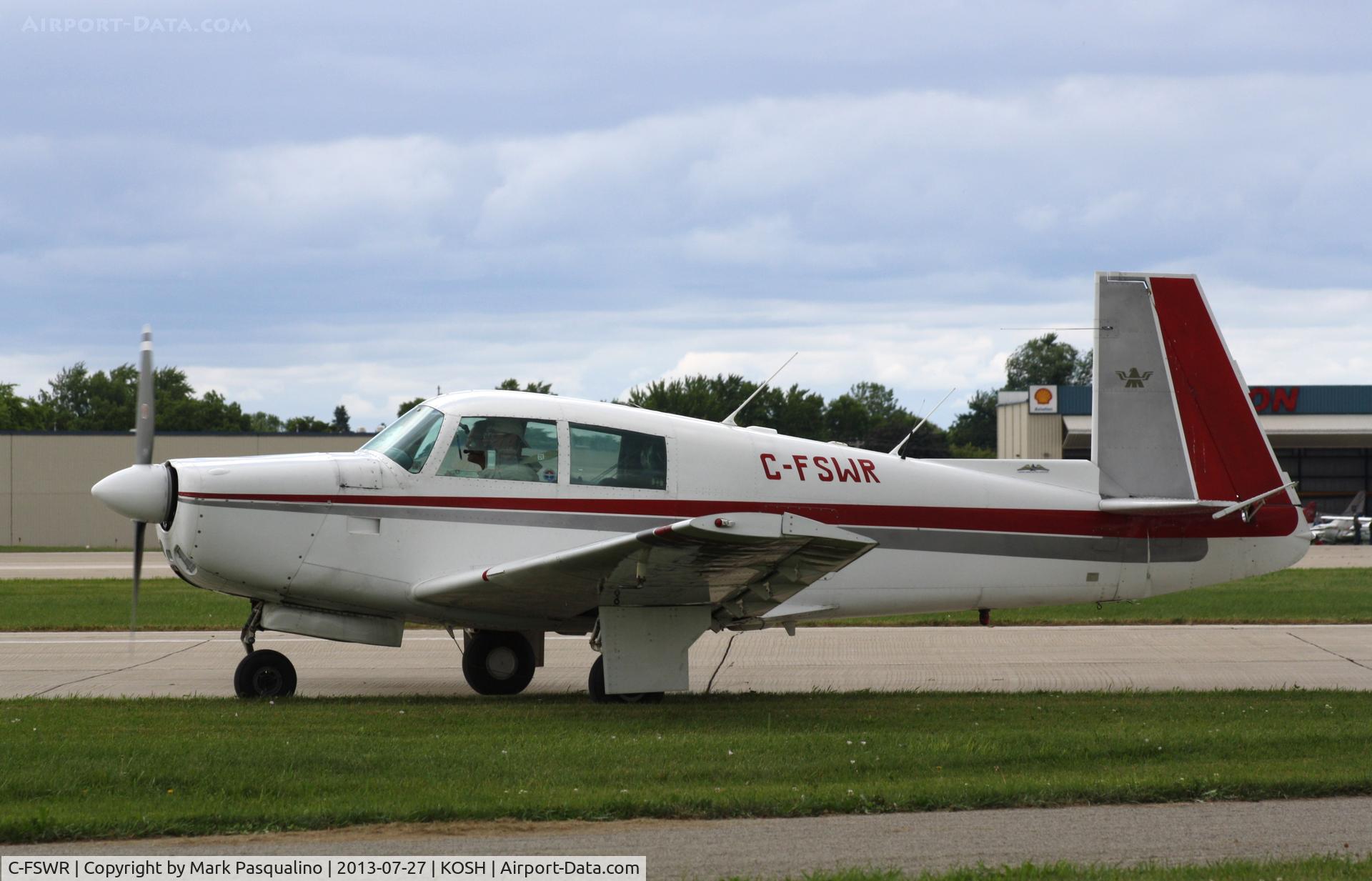 C-FSWR, 1965 Mooney M20E C/N 820, Mooney M20E