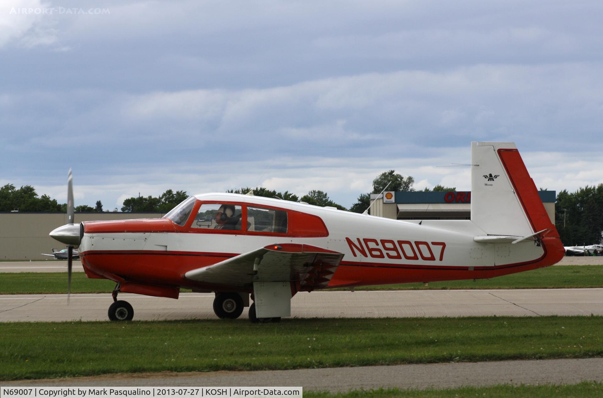 N69007, 1965 Mooney M20C Ranger C/N 2933, Mooney M20C