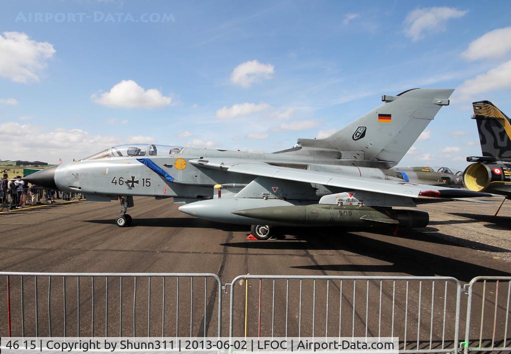 46 15, Panavia Tornado IDS C/N 779/GS248/4315, Used as a static aircraft during LFOC Open Day 2013...