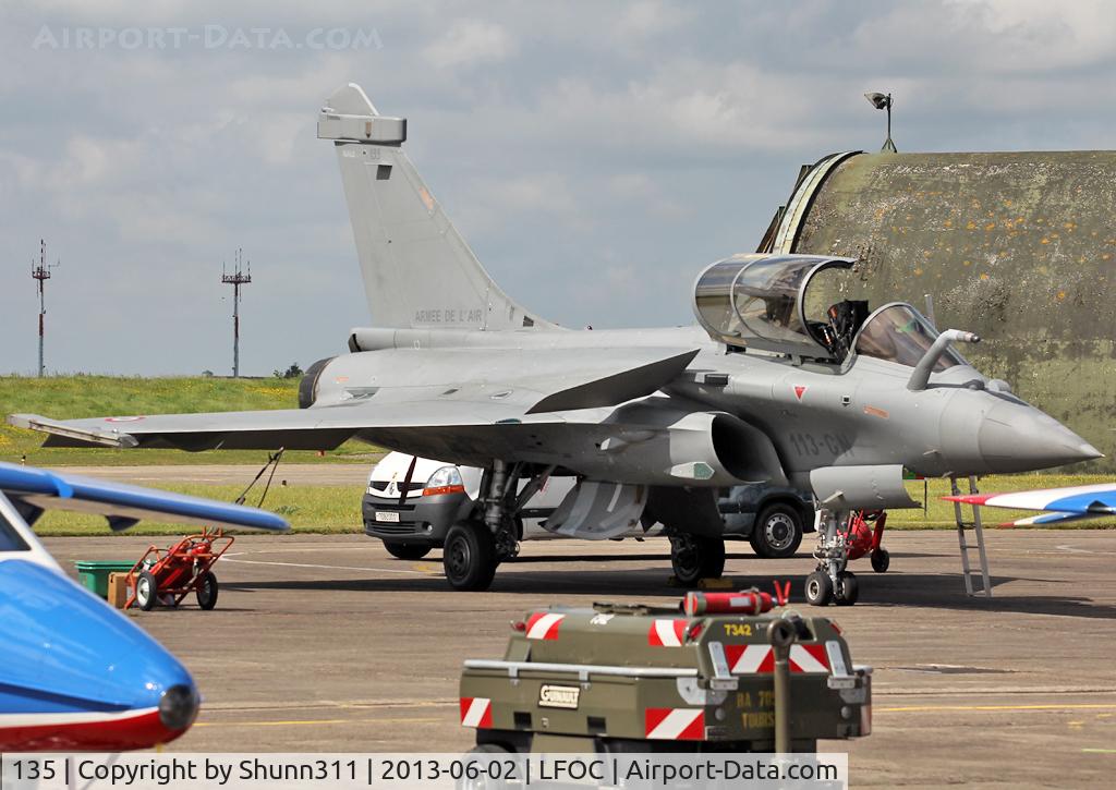 135, Dassault Rafale C C/N 135, Used as a spare during LFOC Open Day 2013...