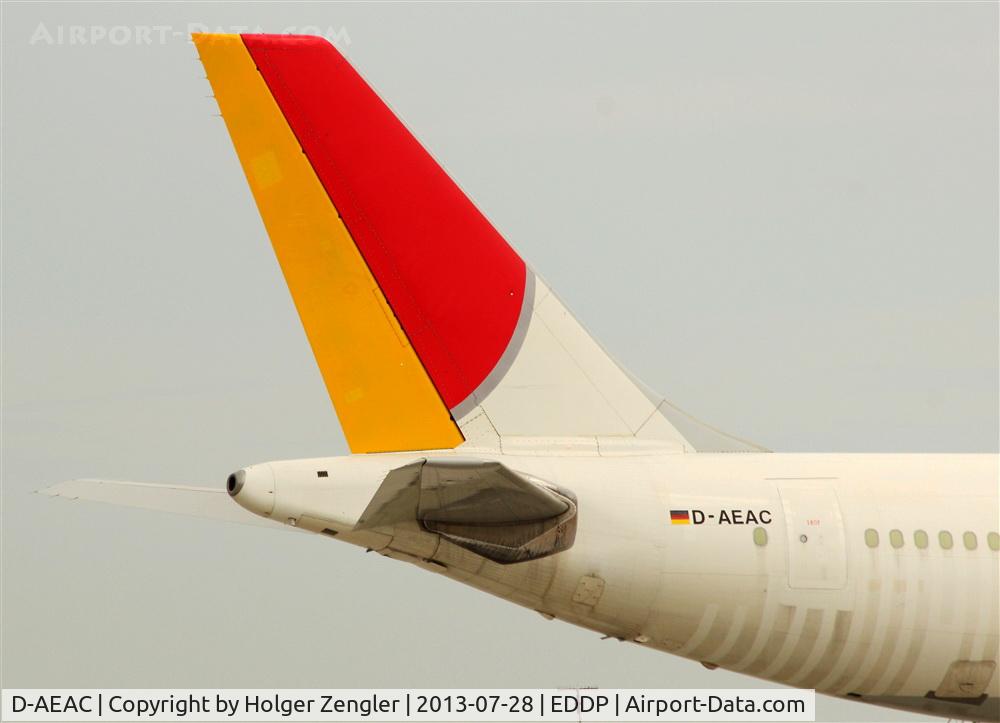 D-AEAC, 1991 Airbus A300B4-622R(F) C/N 602, Wearing yellow where others are wearing red.....