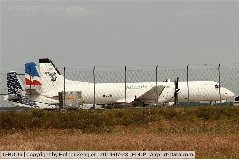G-BUUR, 1990 British Aerospace ATP C/N 2024, On sunday rest with friends on apron 2....