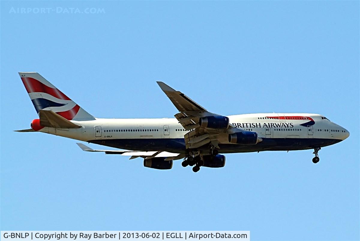G-BNLP, 1990 Boeing 747-436 C/N 24058, Boeing 747-436 [24058] (British Airways) Home~G 02/06/2013