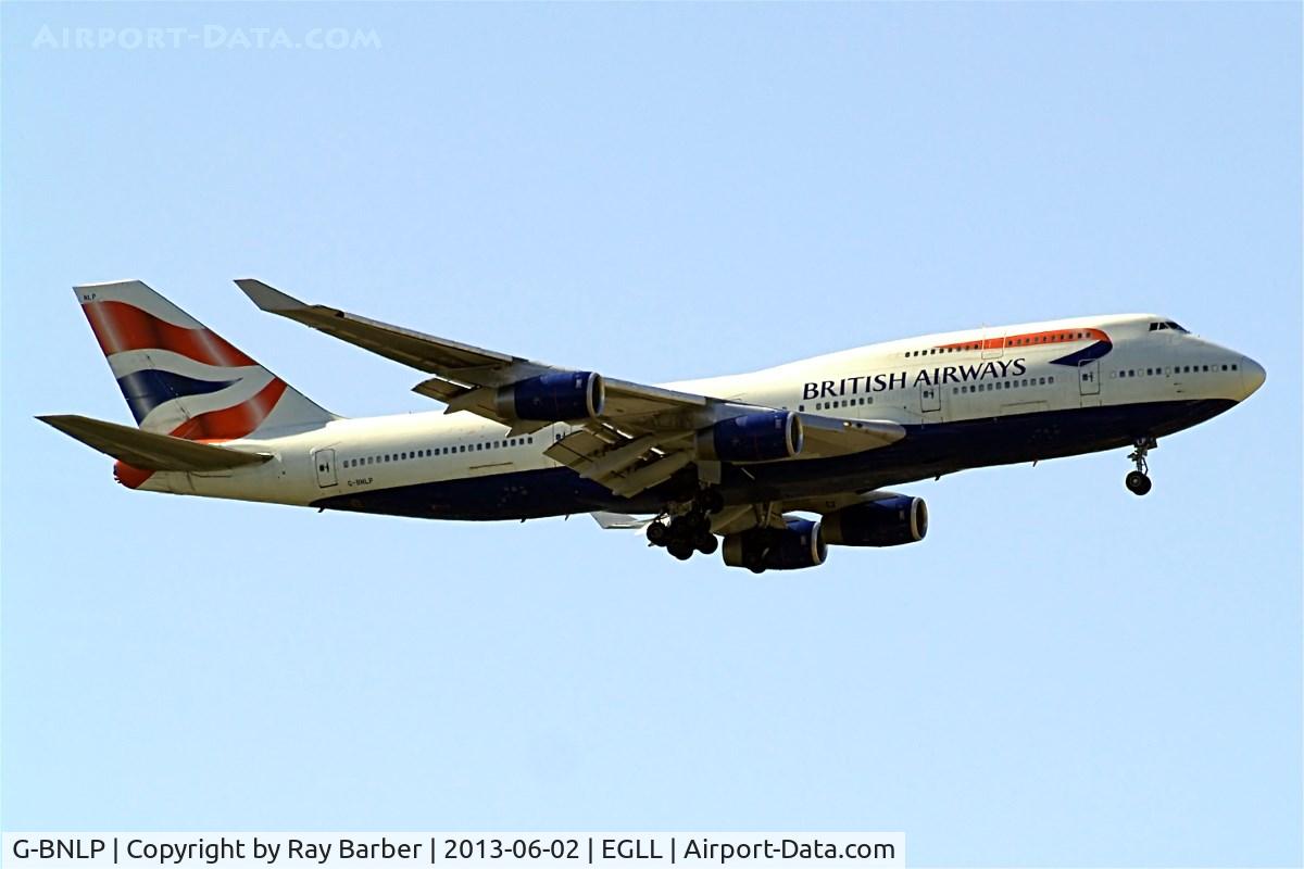 G-BNLP, 1990 Boeing 747-436 C/N 24058, Boeing 747-436 [24058] (British Airways) Home~G 02/06/2013