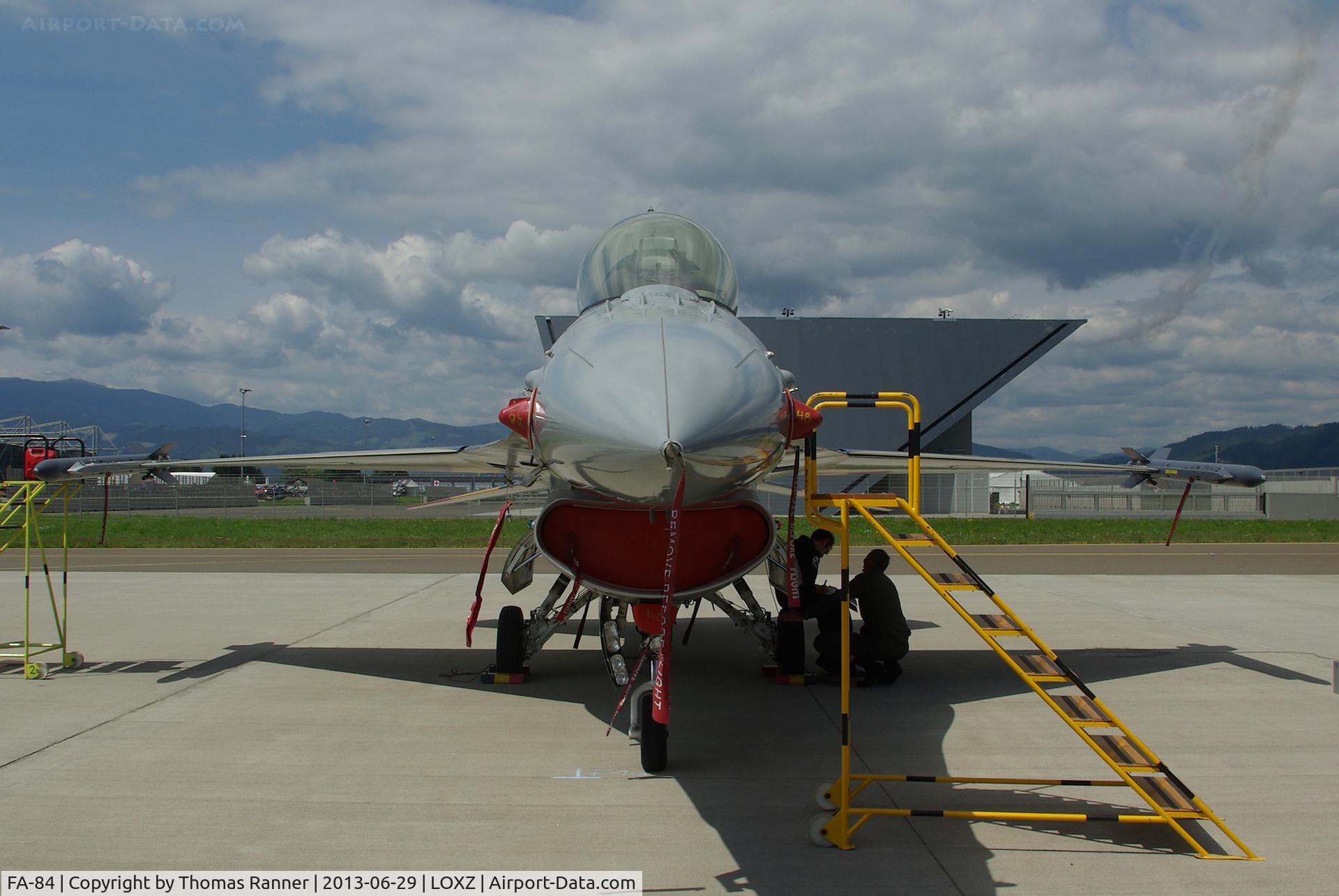 FA-84, 1980 SABCA F-16AM Fighting Falcon C/N 6H-84, BAF F-16
