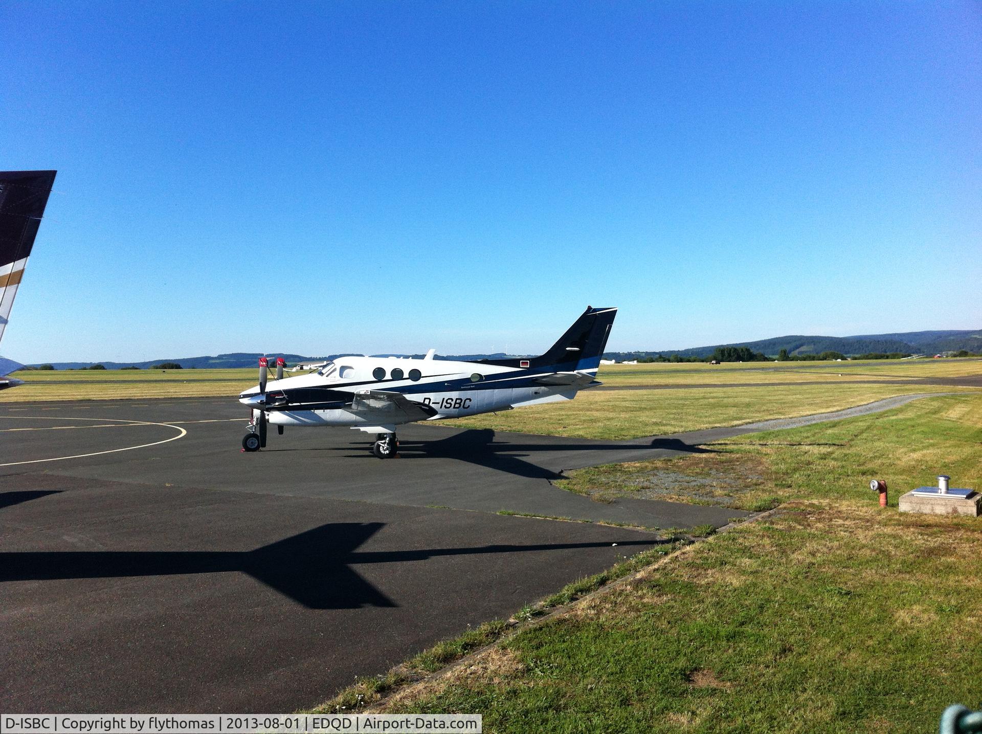D-ISBC, 2009 Hawker Beechcraft C90GTI King Air C/N LJ-1935, D-ISBC Bayreuth Airport
