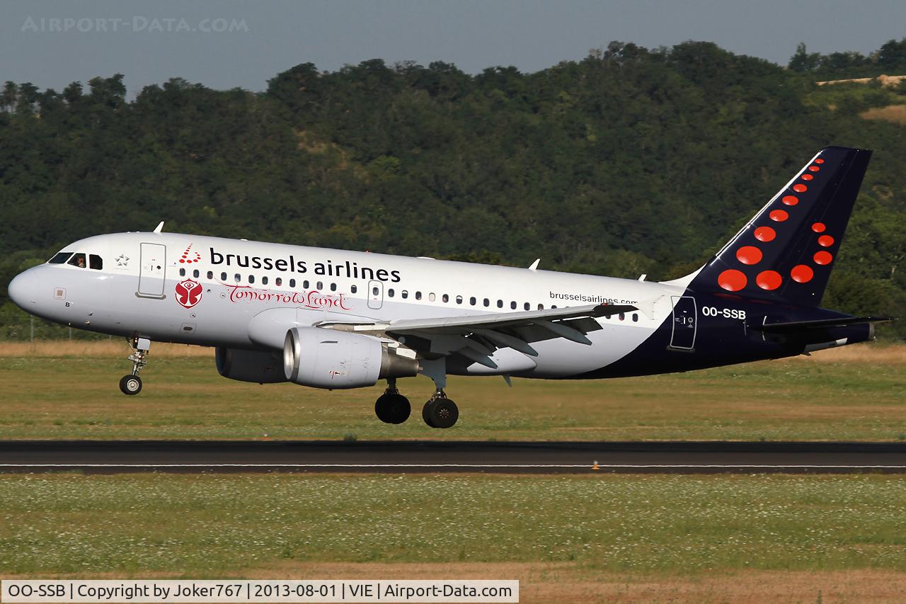 OO-SSB, 2005 Airbus A319-111 C/N 2400, Brussels Airlines