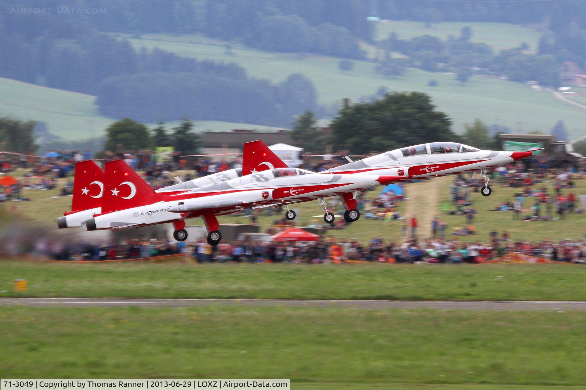 71-3049, Northrop NF-5A Freedom Fighter C/N 3049, Turkish Stars