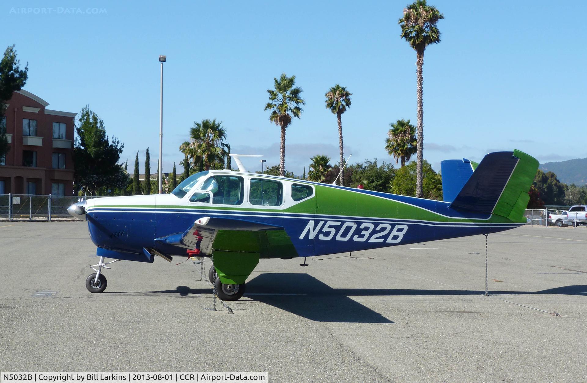 N5032B, 1957 Beech H35 Bonanza C/N D-4997, Visitor