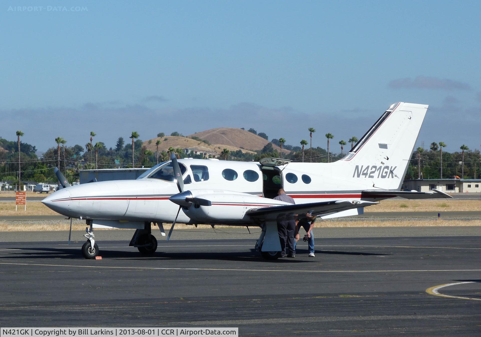 N421GK, 1981 Cessna 421C Golden Eagle C/N 421C1053, Visitor