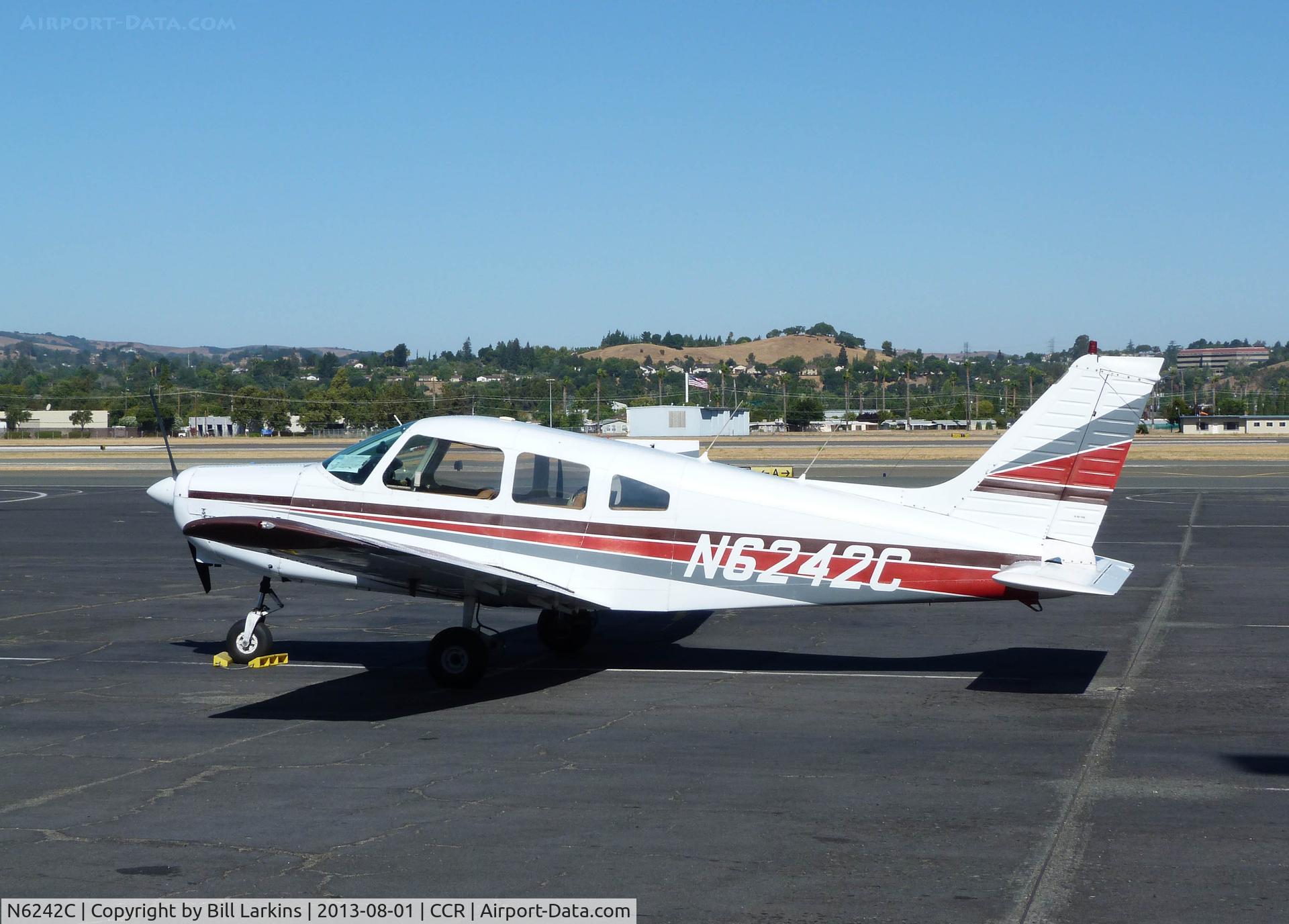 N6242C, 1978 Piper PA-28-161 C/N 28-7816399, 2013 photo.