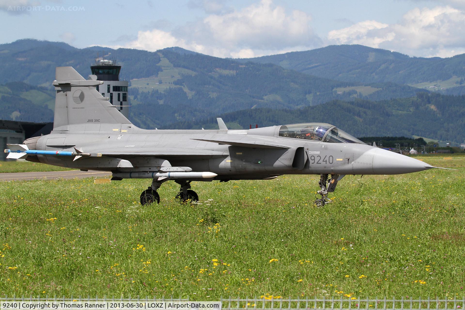 9240, 2005 Saab JAS-39C Gripen C/N 39240, Czech AF Saab Gripen