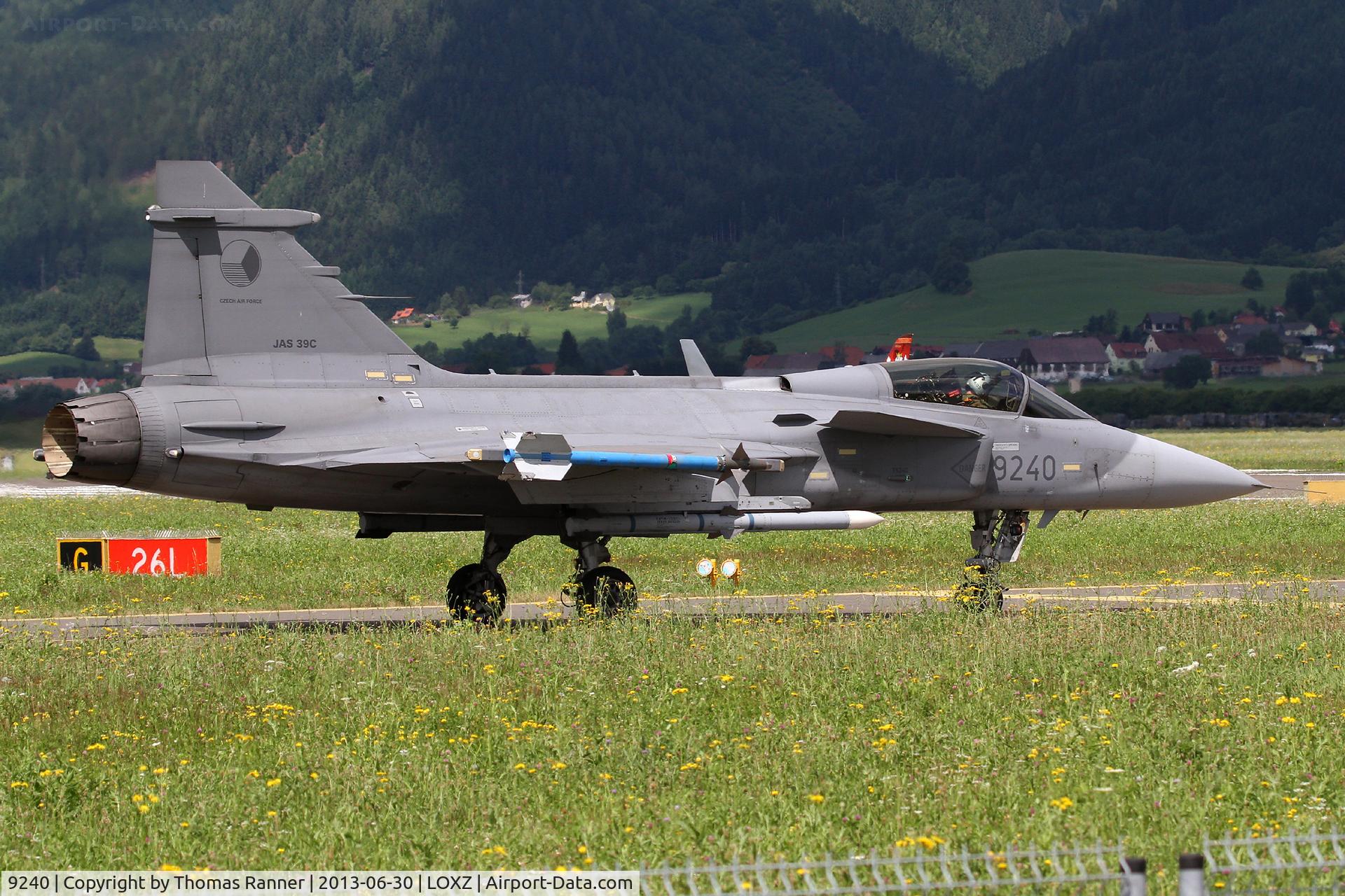 9240, 2005 Saab JAS-39C Gripen C/N 39240, Czech AF Saab Gripen