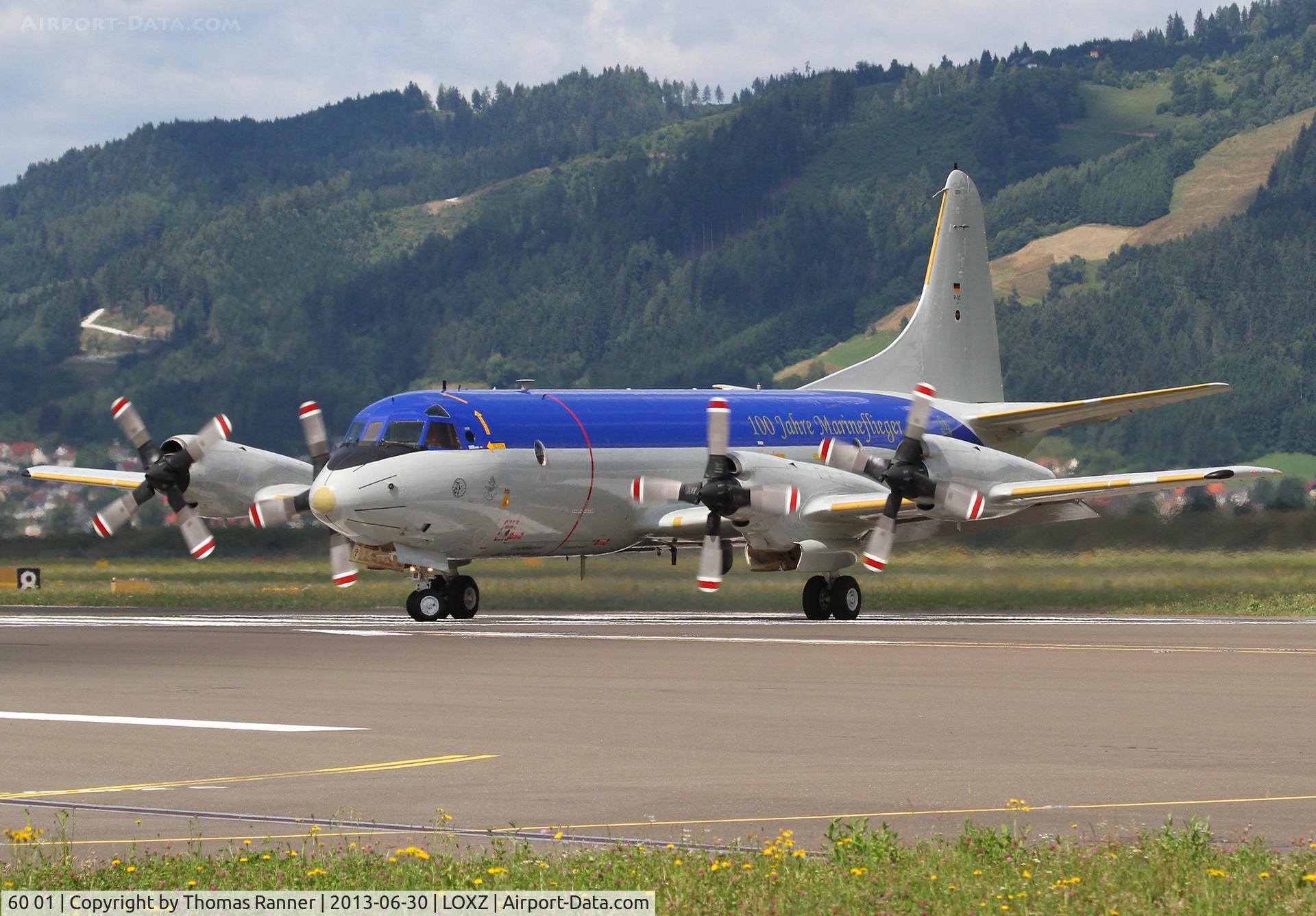60 01, Lockheed P-3C-II Orion C/N 285E-5737, German Navy P-3C Orion