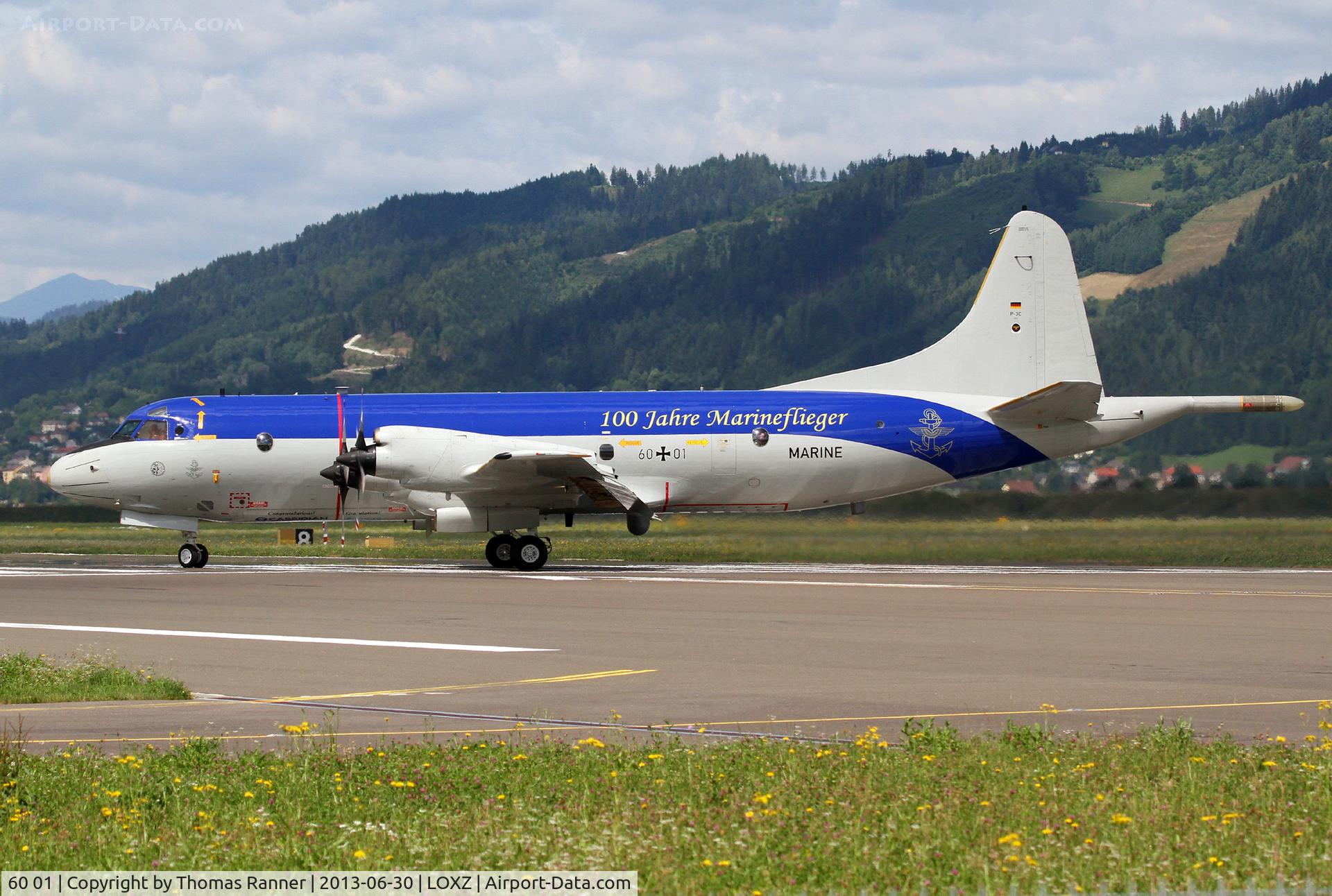 60 01, Lockheed P-3C-II Orion C/N 285E-5737, German Navy P-3C Orion