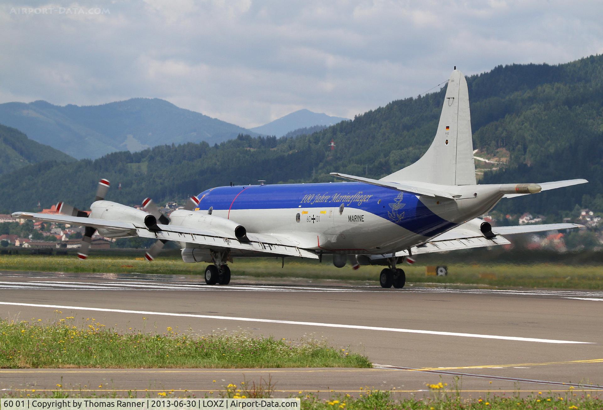 60 01, Lockheed P-3C-II Orion C/N 285E-5737, German Navy P-3C Orion