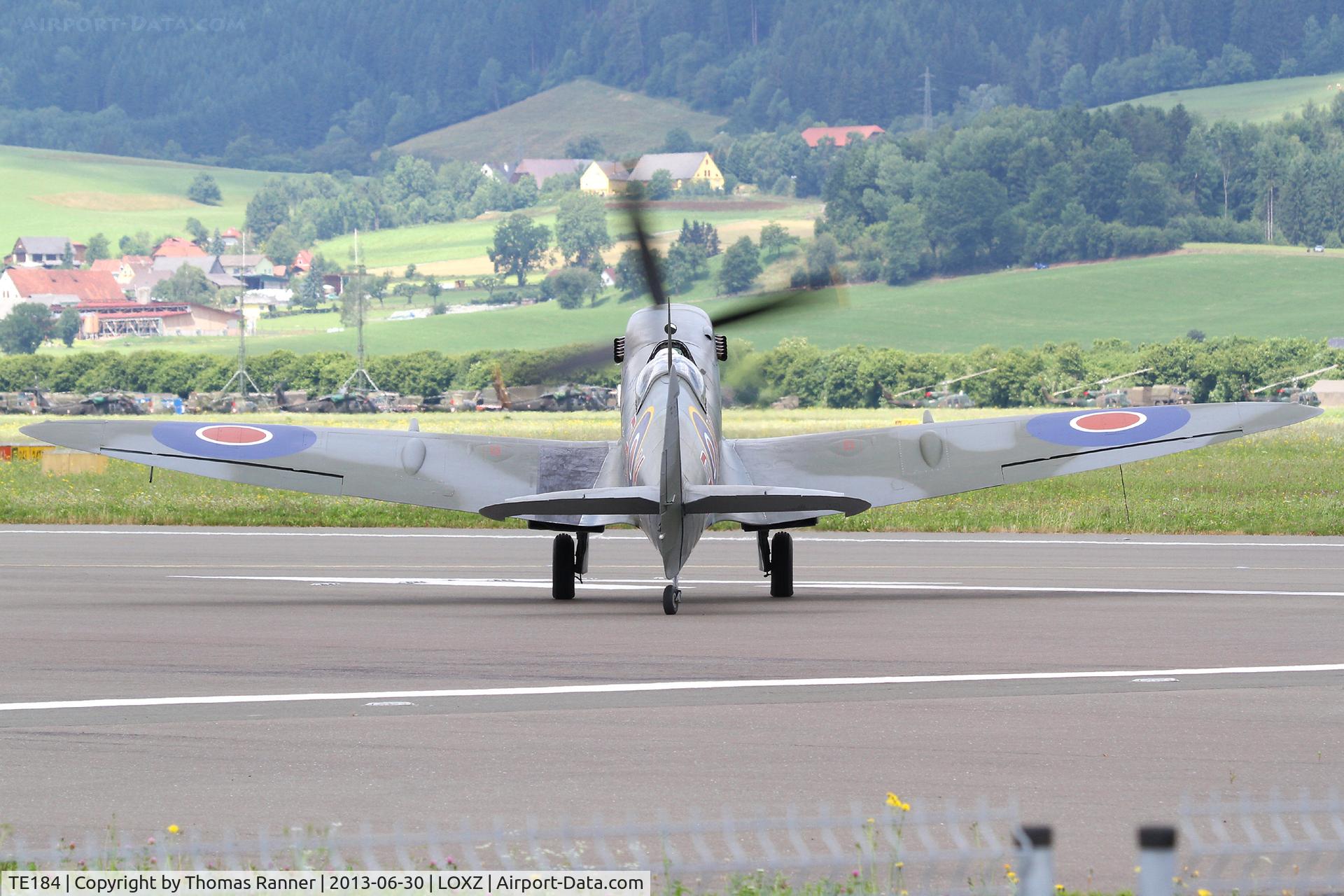 TE184, 1945 Supermarine 361 Spitfire LF.XVIe C/N CBAF.IX.4394, Supermarine Spitfire