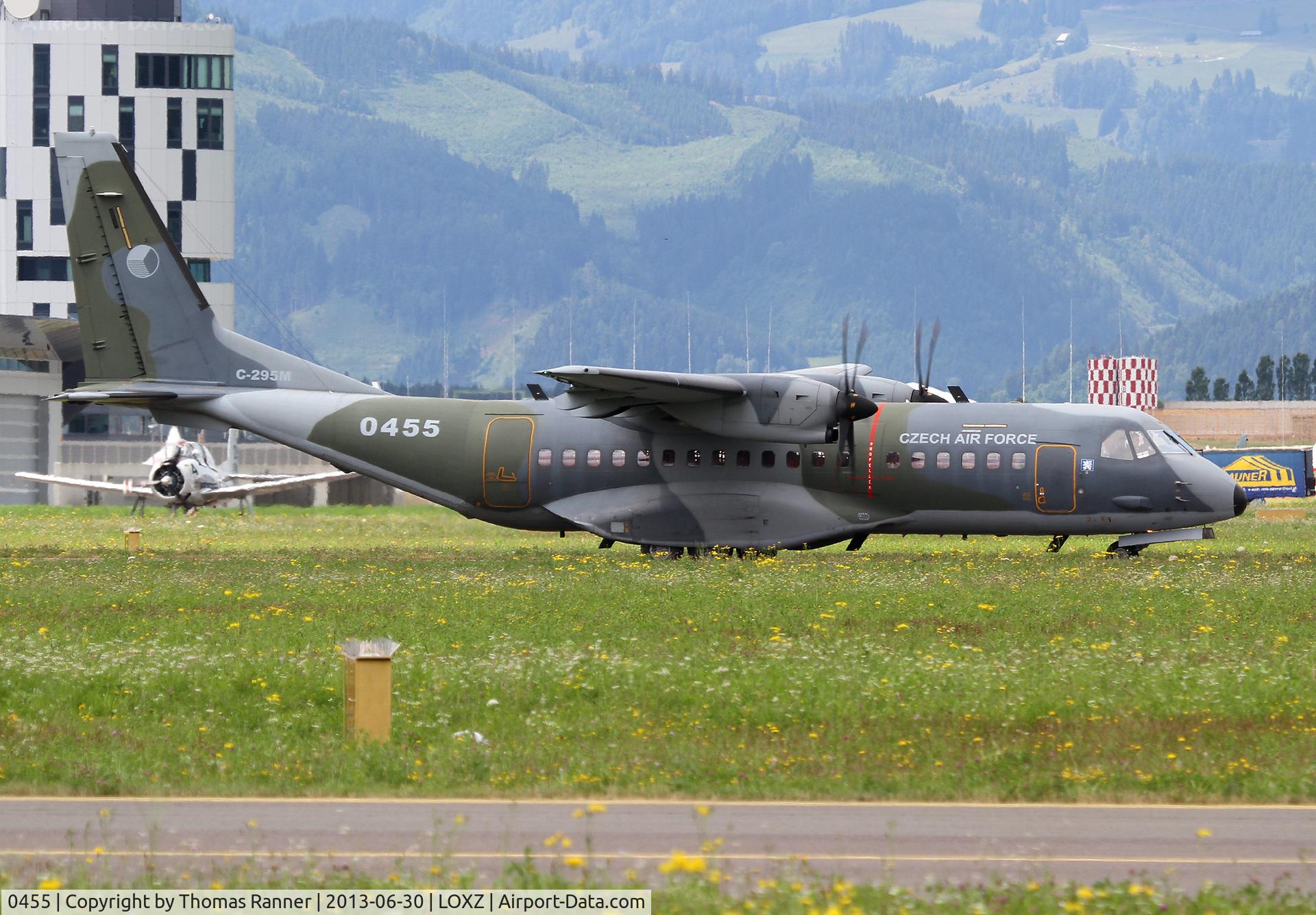 0455, CASA C-295M C/N S-075, Czech AF Casa C-295