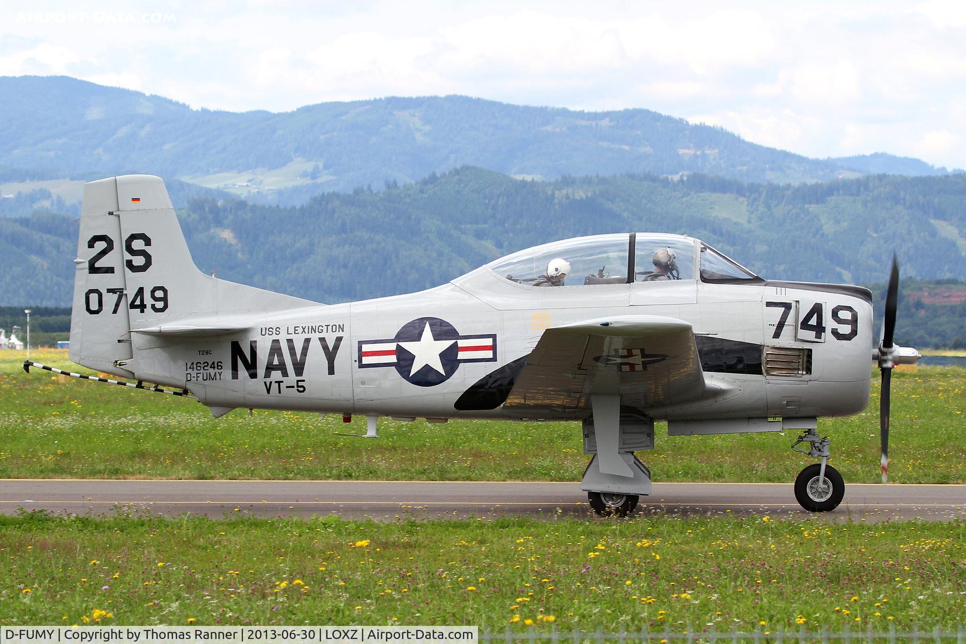 D-FUMY, North American T-28C Trojan C/N 252-9 (146246), T-28C Trojan