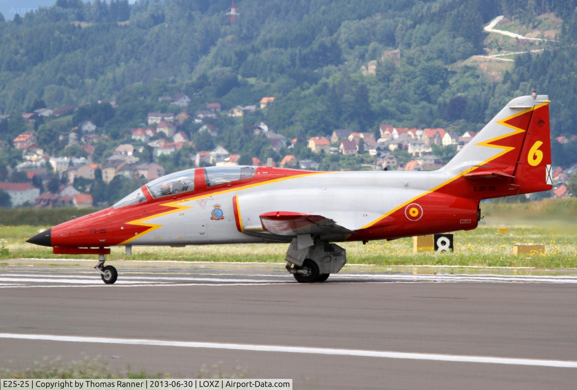 E25-25, CASA C-101EB Aviojet C/N EB01-23-025, Patrulla Aguila Casa C-101EB