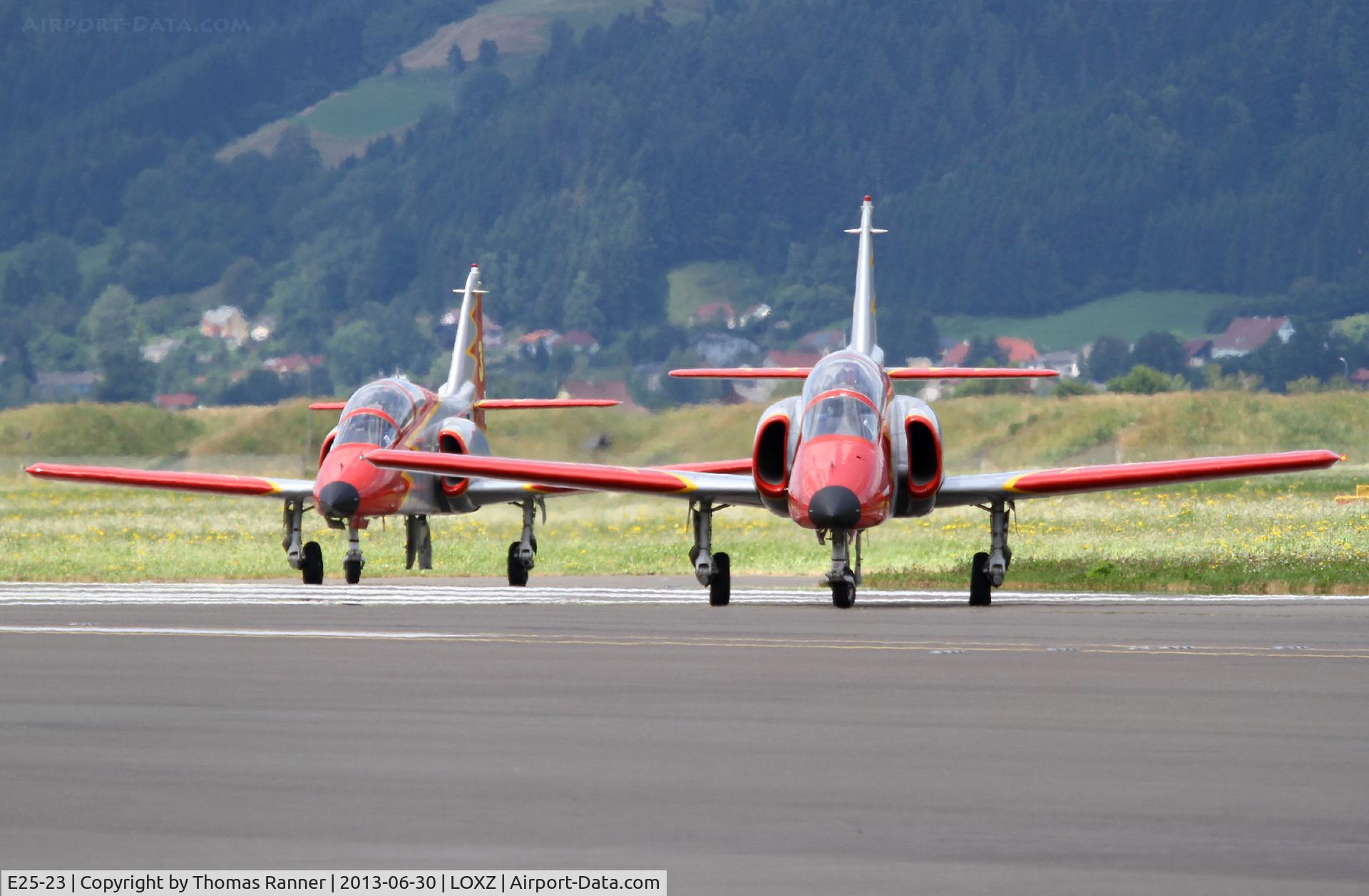 E25-23, CASA C-101EB Aviojet C/N EB01-23-023, Patrulla Aguila Casa C-101EB