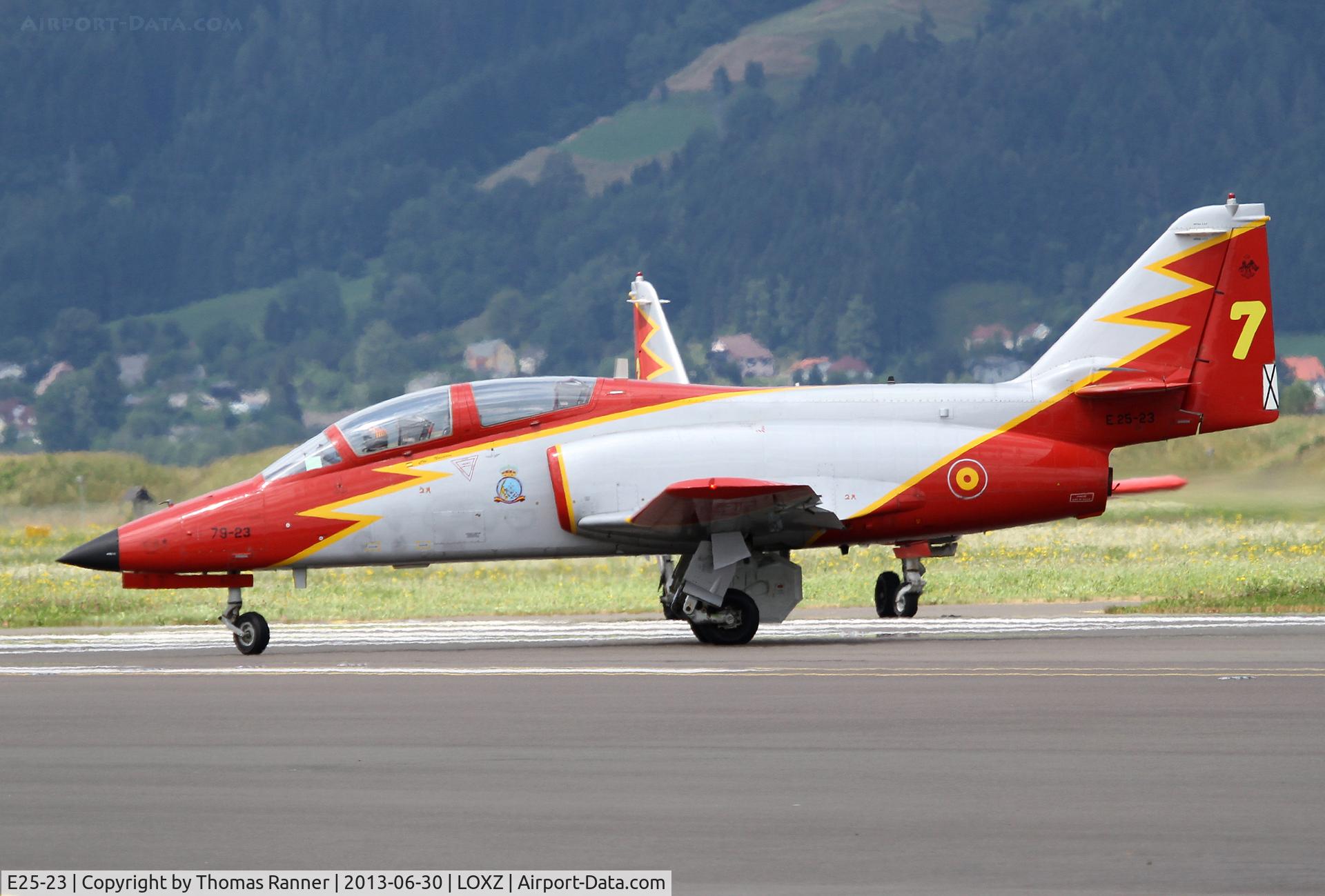 E25-23, CASA C-101EB Aviojet C/N EB01-23-023, Patrulla Aguila Casa C-101EB