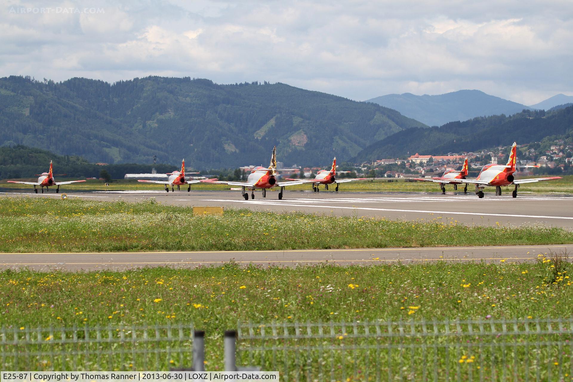 E25-87, CASA C-101EB Aviojet C/N EB01-87-101, Patrulla Aguila Casa C-101EB