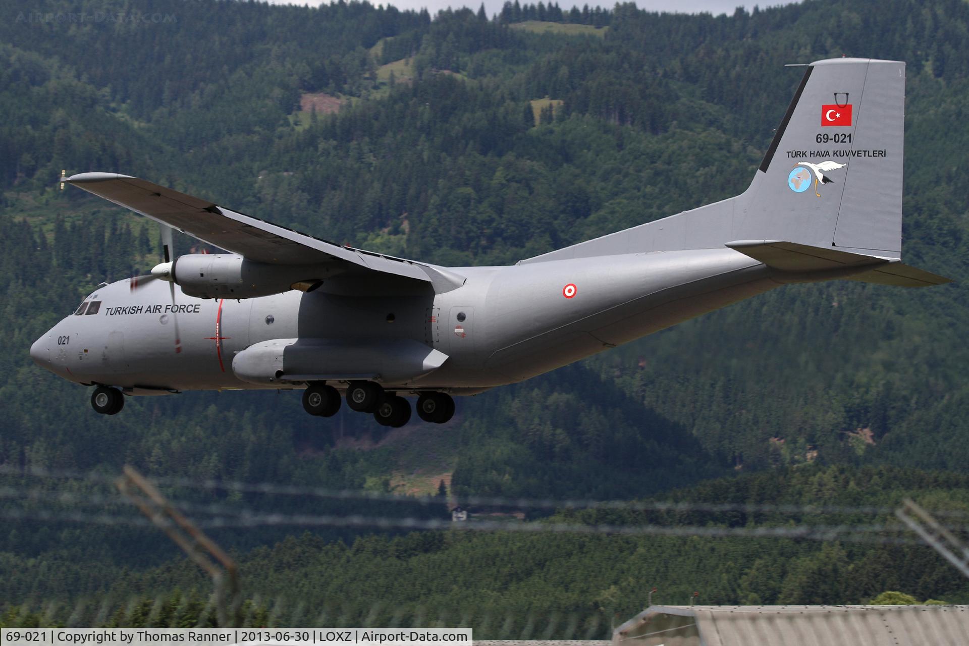 69-021, 1969 Transall C160D C/N D021, Turkish AF C160