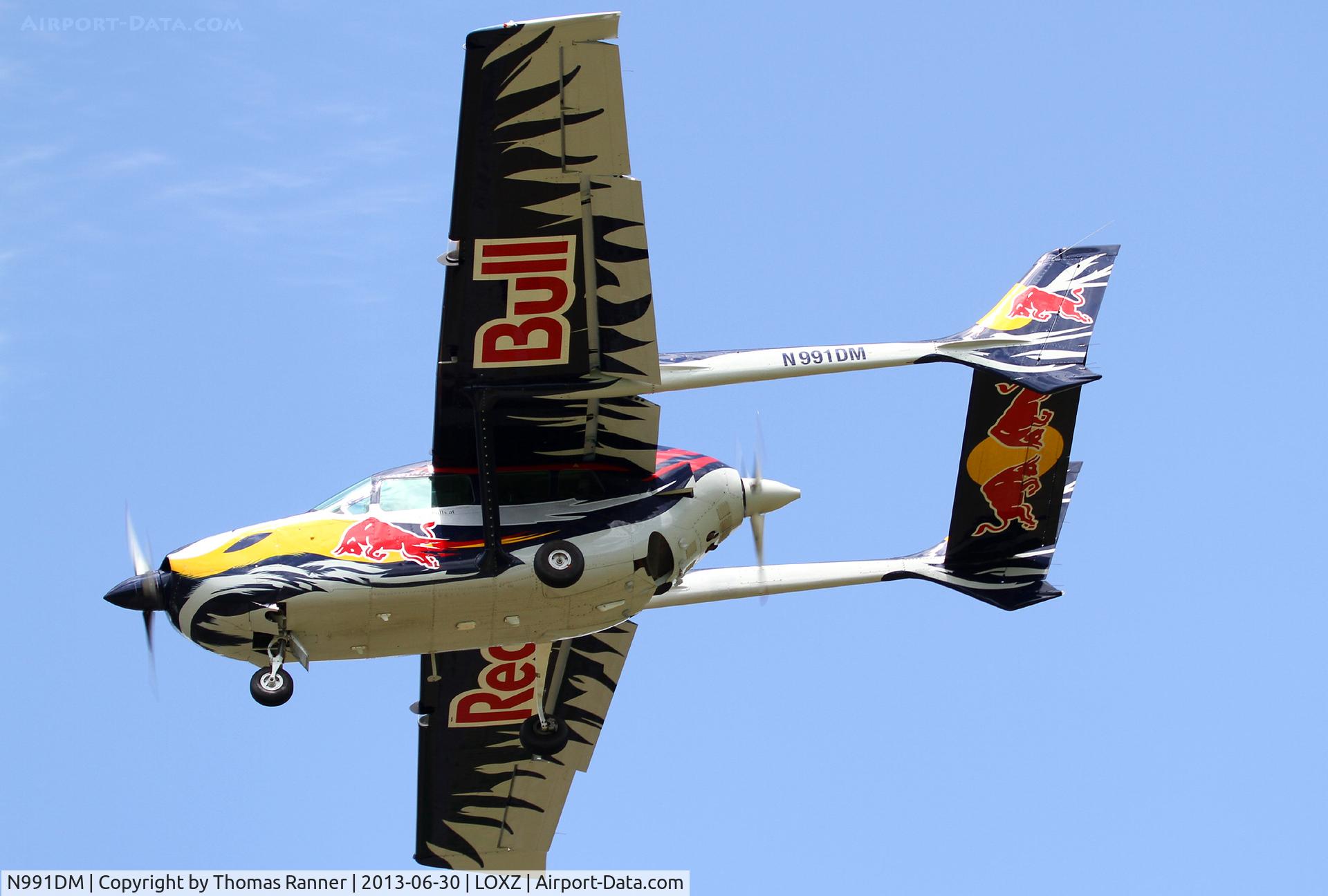 N991DM, Cessna 337D Super Skymaster C/N 337-1177, Red Bull