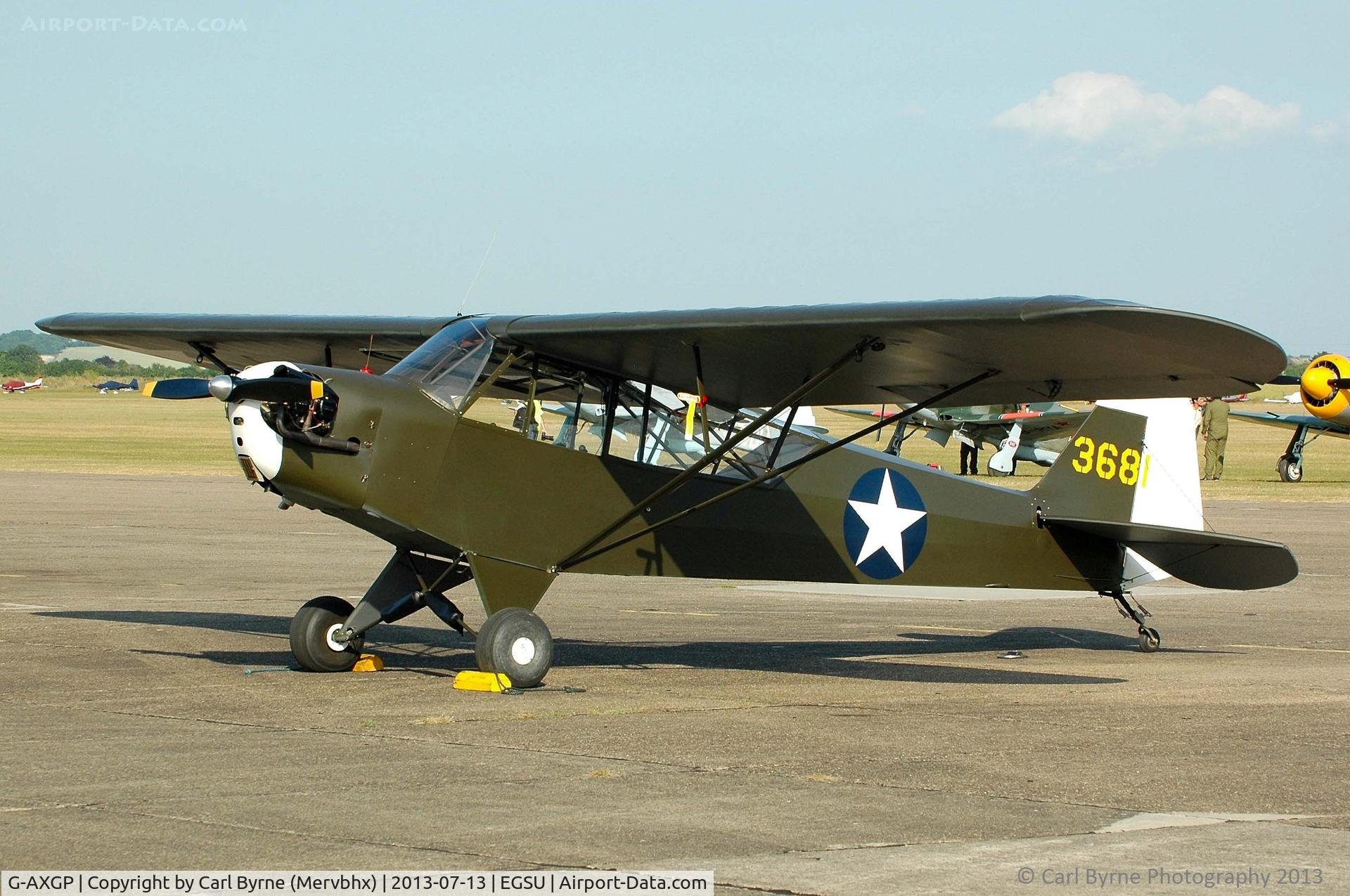 G-AXGP, 1942 Piper J3C-90 Cub C/N 9542, Part of the 