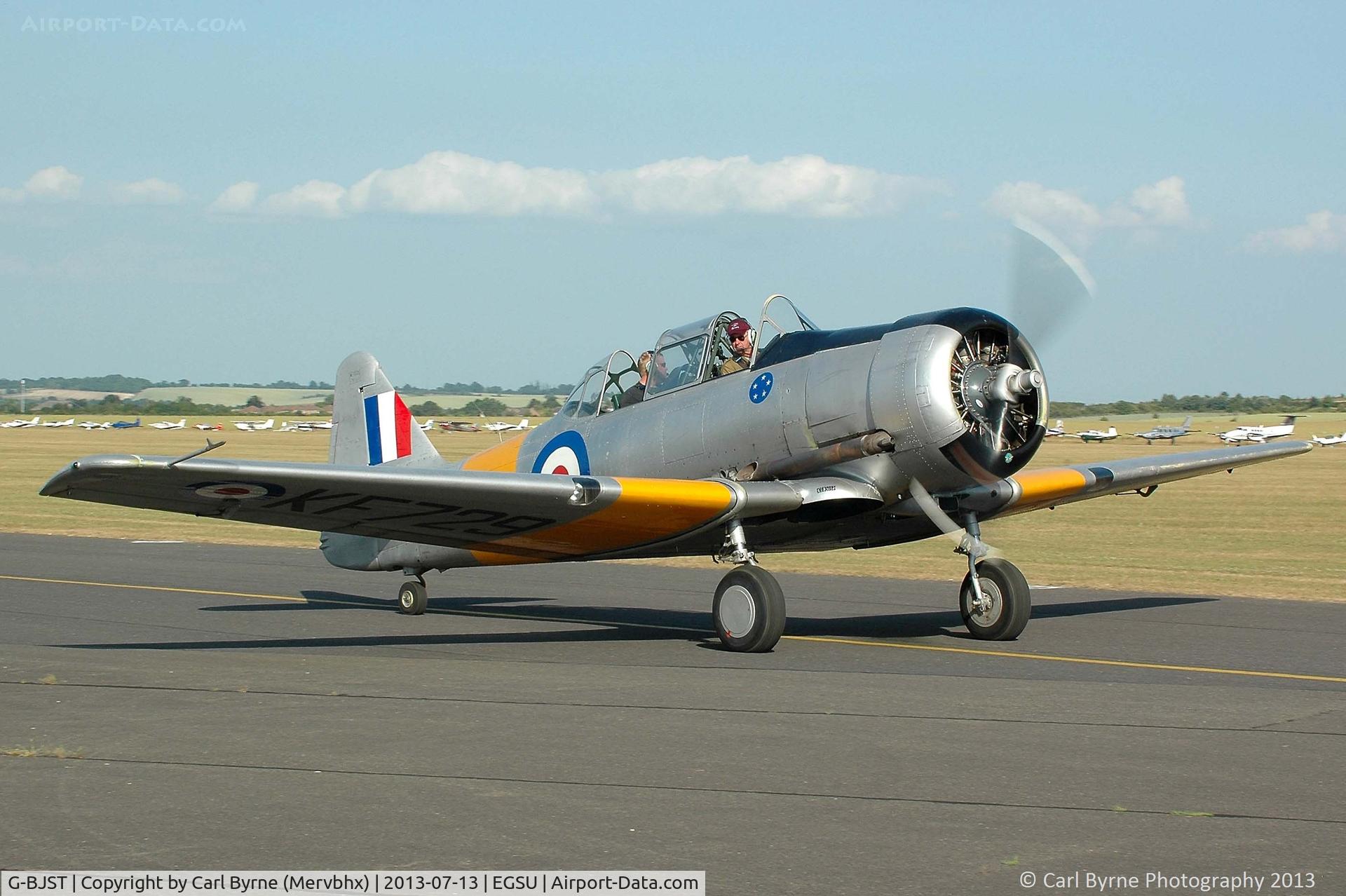 G-BJST, 1953 Canadian Car & Foundry T-6H Harvard Mk.4M C/N 14A-2429, Part of the 