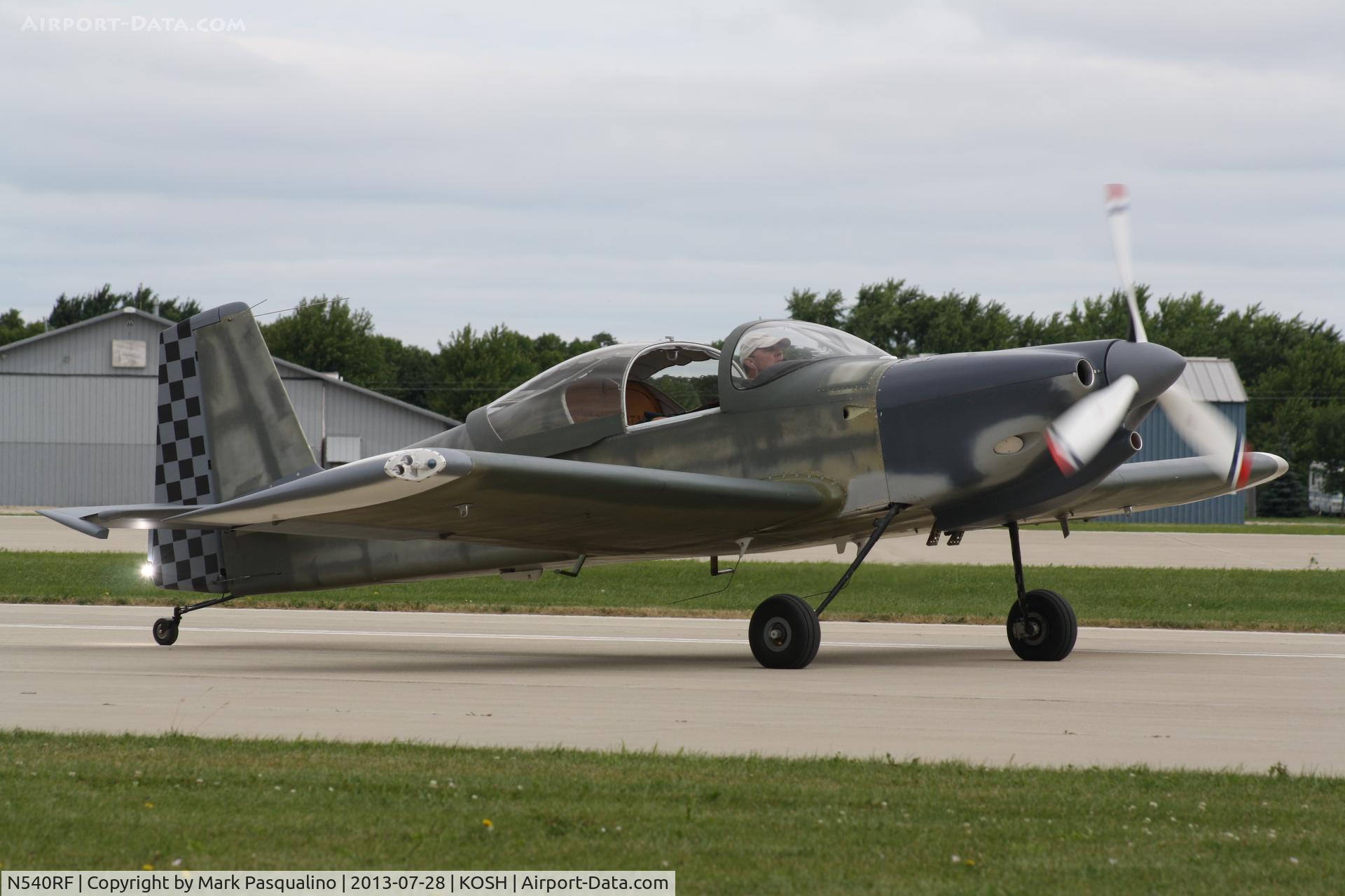 N540RF, Vans RV-6 C/N 20566, Vans RV-6