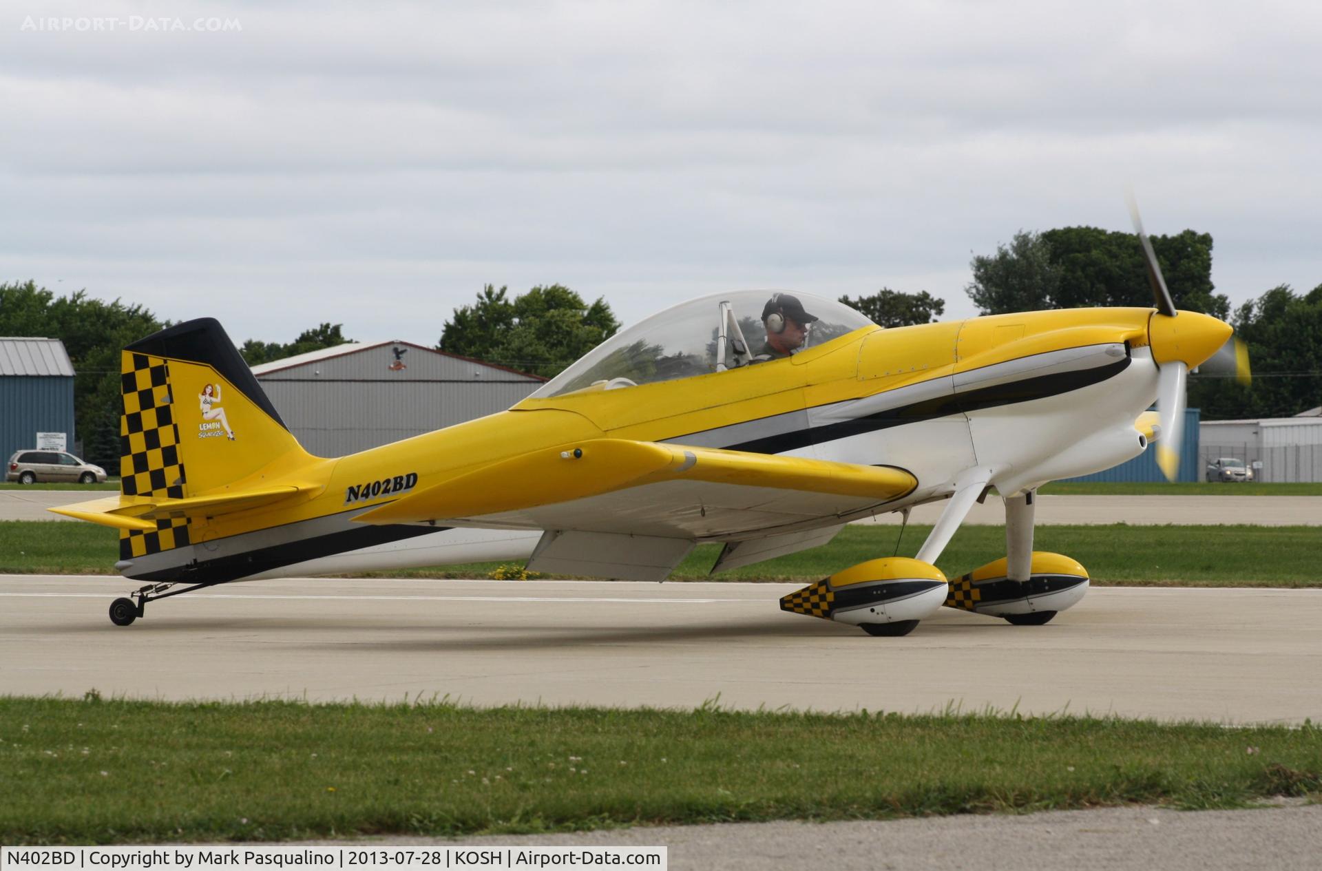 N402BD, 2003 Vans RV-4 C/N 4290, Vans RV-4
