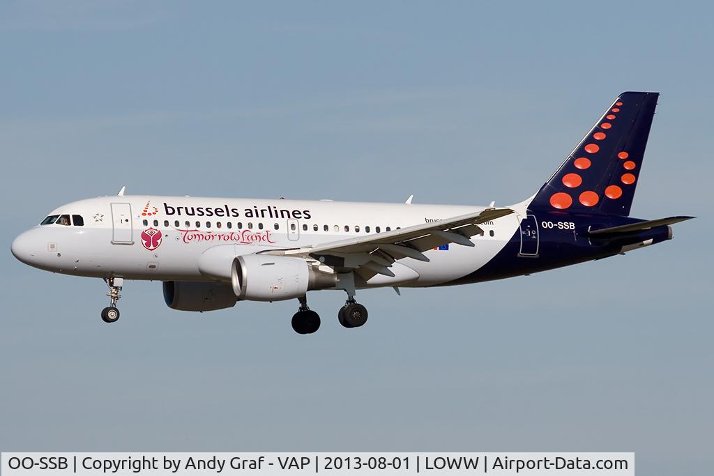 OO-SSB, 2005 Airbus A319-111 C/N 2400, Brussel Airlines A319