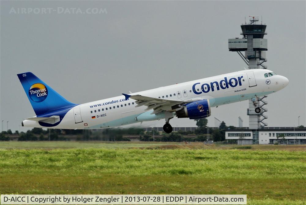 D-AICC, 1998 Airbus A320-212 C/N 0809, Turist carrier with destination Spain......