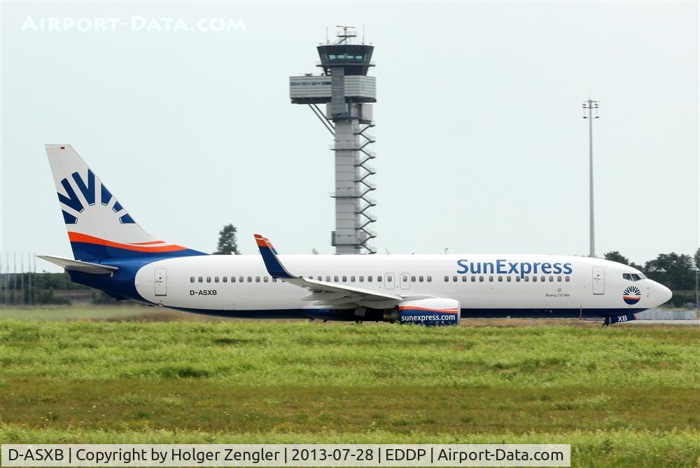 D-ASXB, 2002 Boeing 737-8Z9 C/N 30420, From AYT to LEJ in a former AUSTRIAN aircraft...