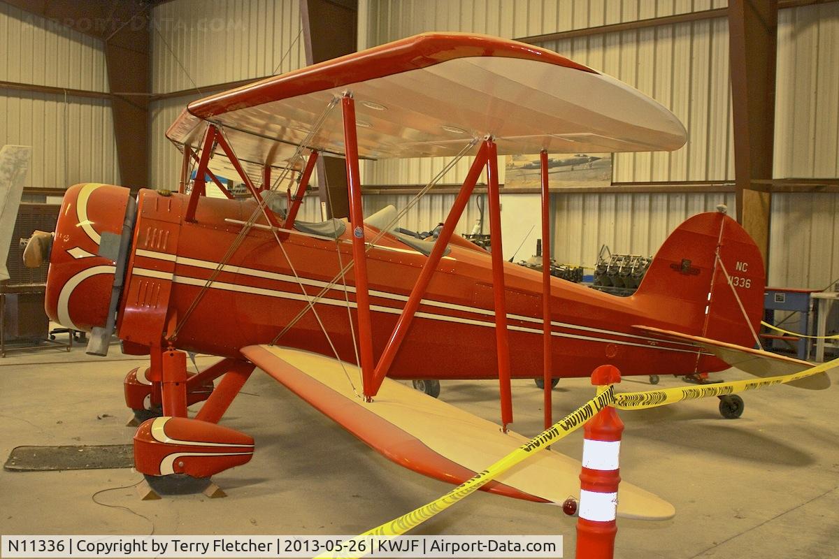 N11336, 1931 Great Lakes 2T-1A Sport Trainer C/N 249, At Milestones of Flight Museum at Lancaster CA