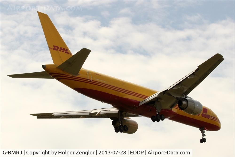 G-BMRJ, 1989 Boeing 757-236/SF C/N 24268, On final for rwy 26R....